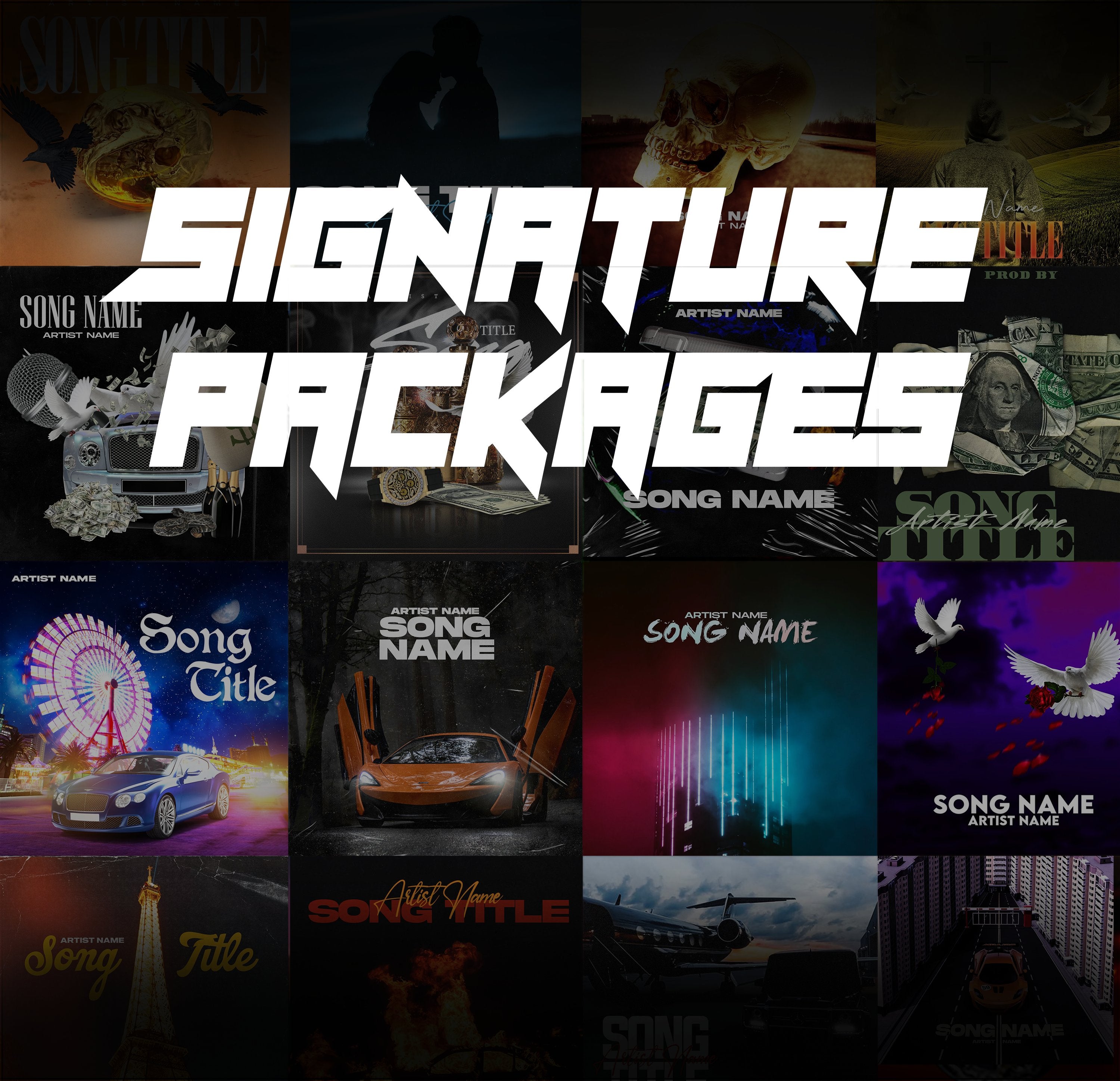 Signature Premade Cover Art Packages