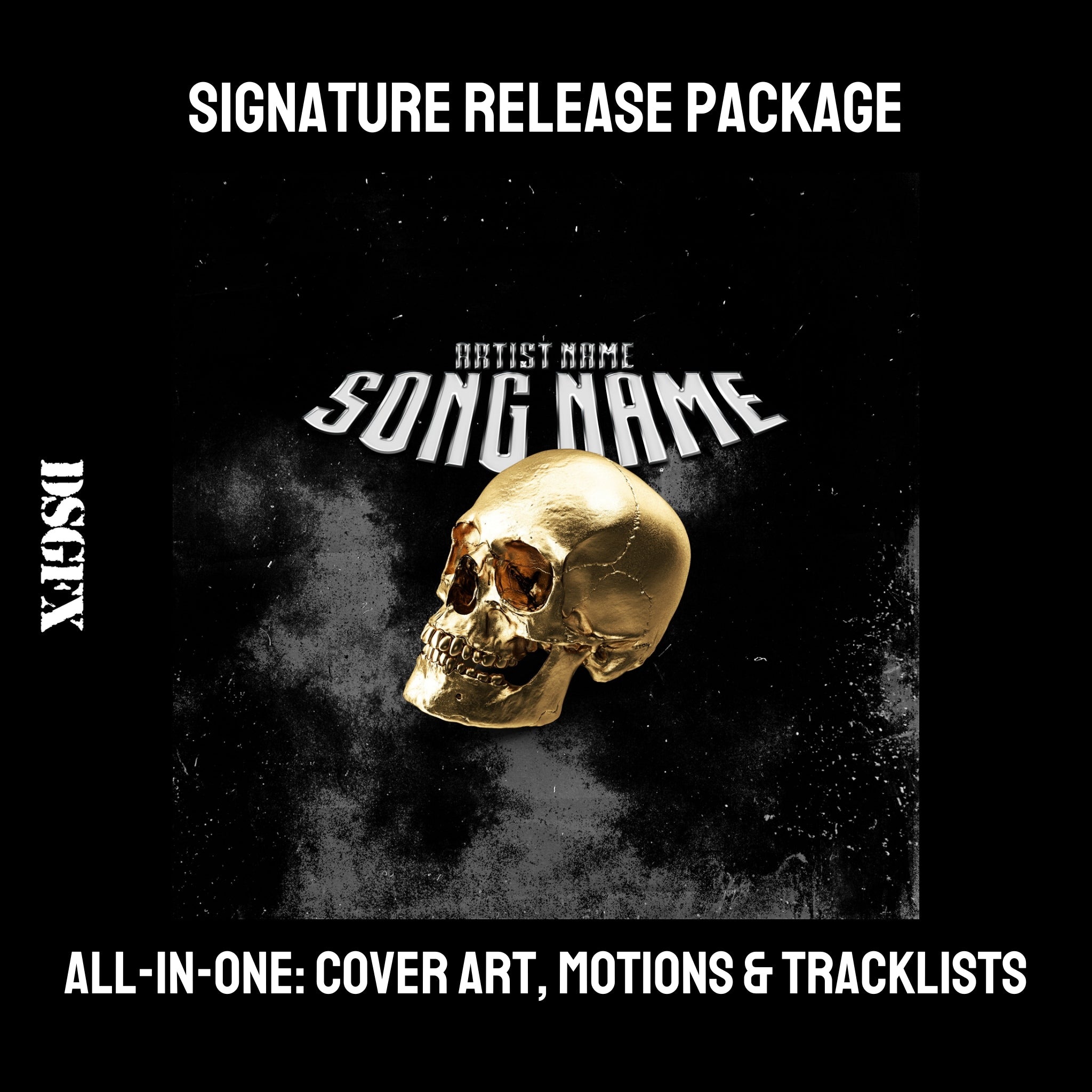 Gold Skull