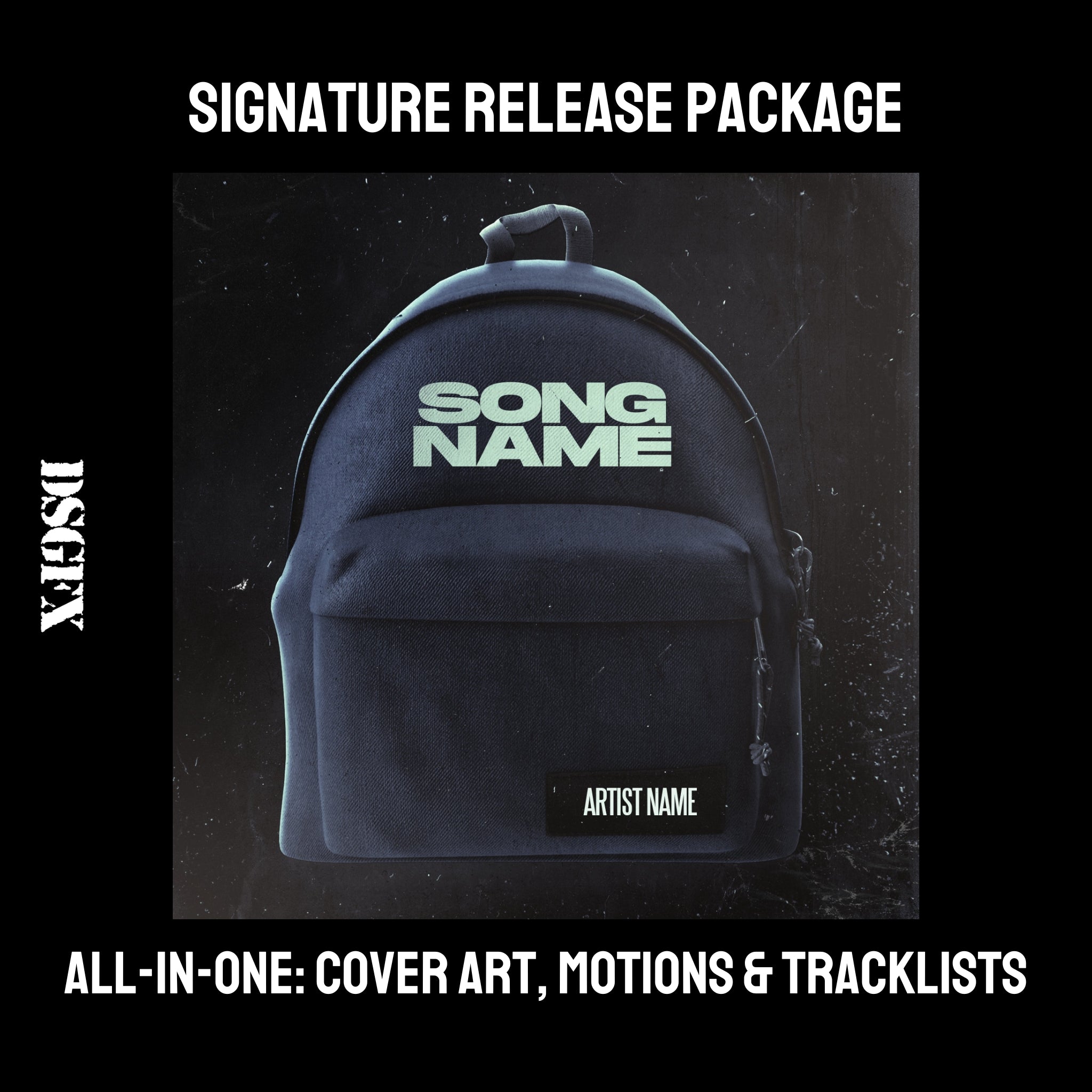 Navy Blue Backpack