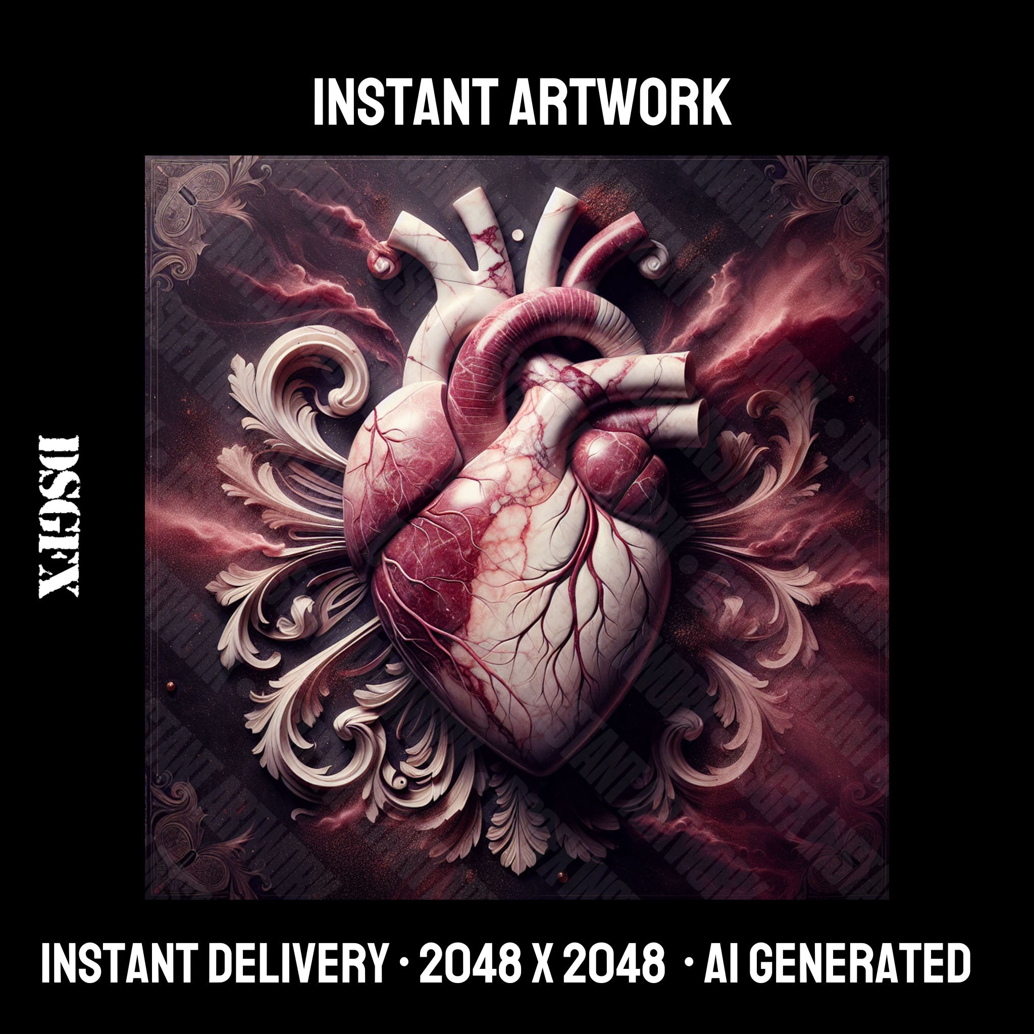 Anatomical Heart Surrealism