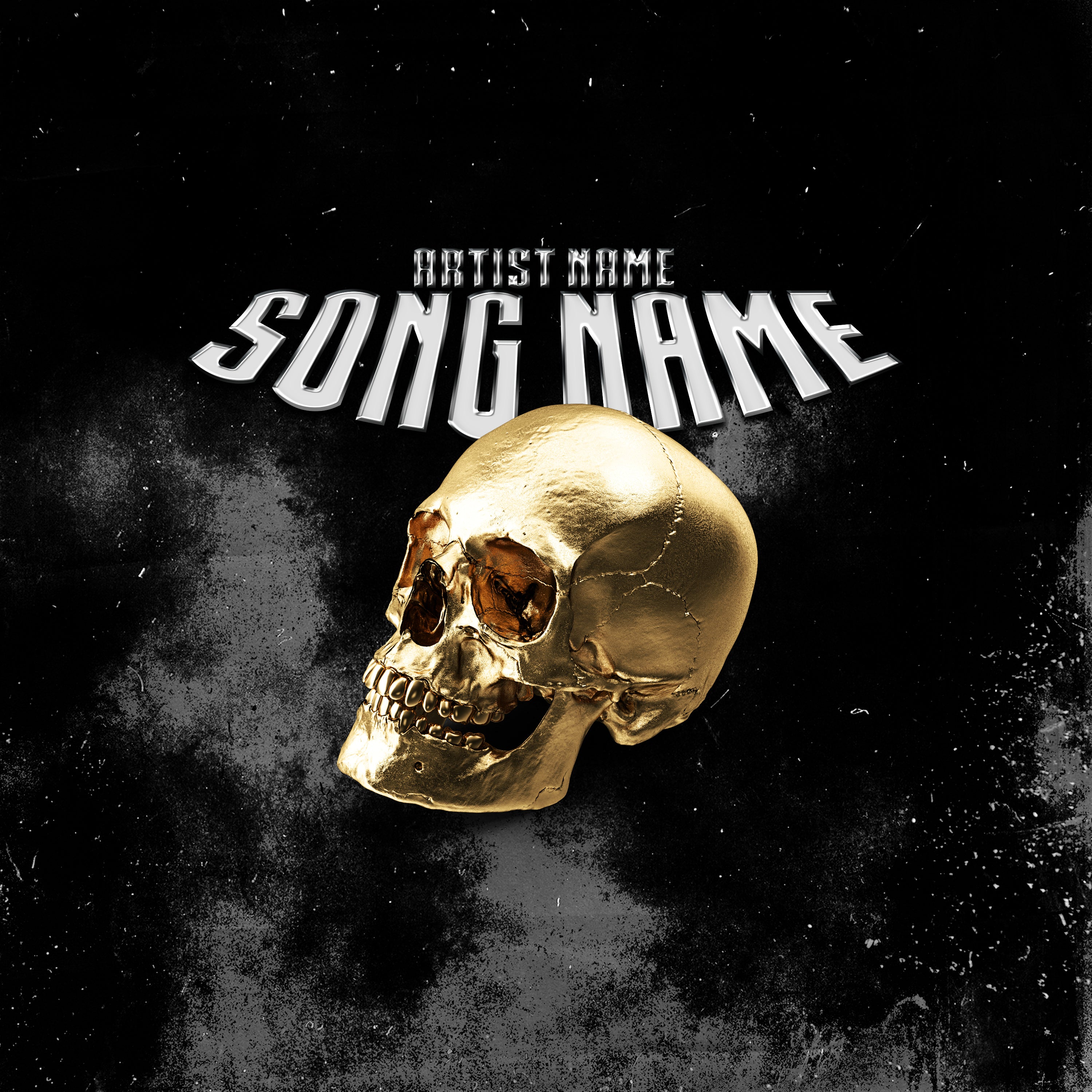 Gold Skull