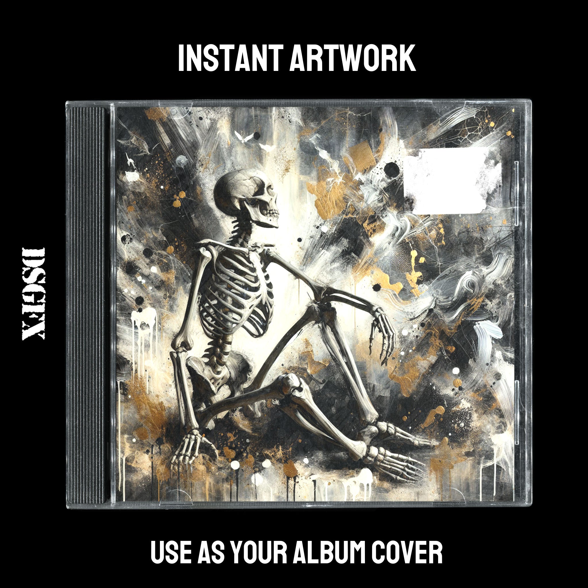 Abstract Skeleton Art