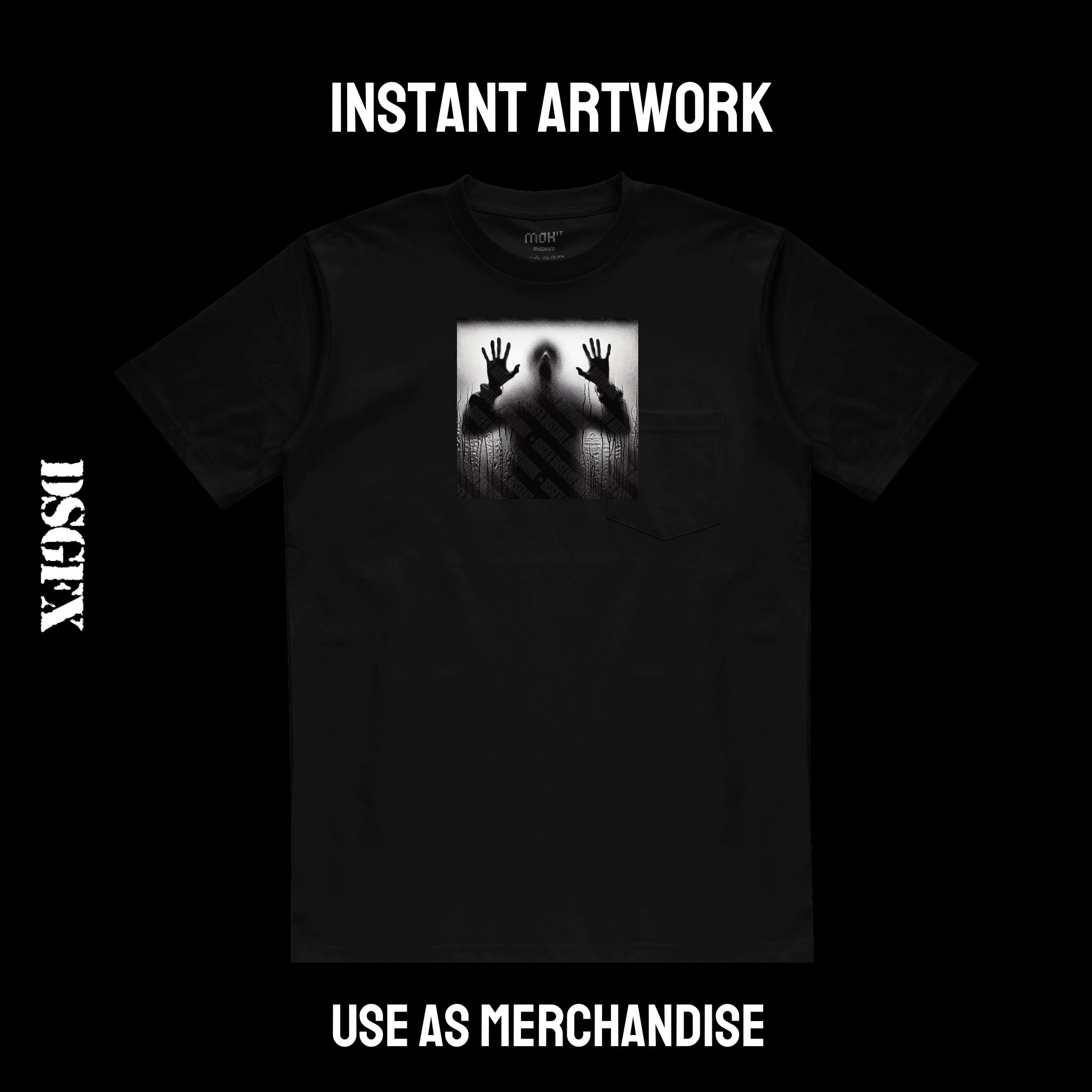 Abstract Silhouette Hands