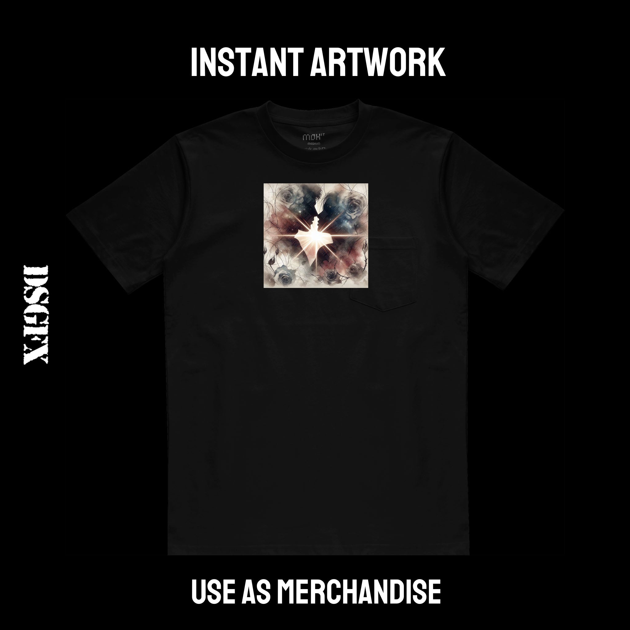 Cosmic Silhouette Harmony