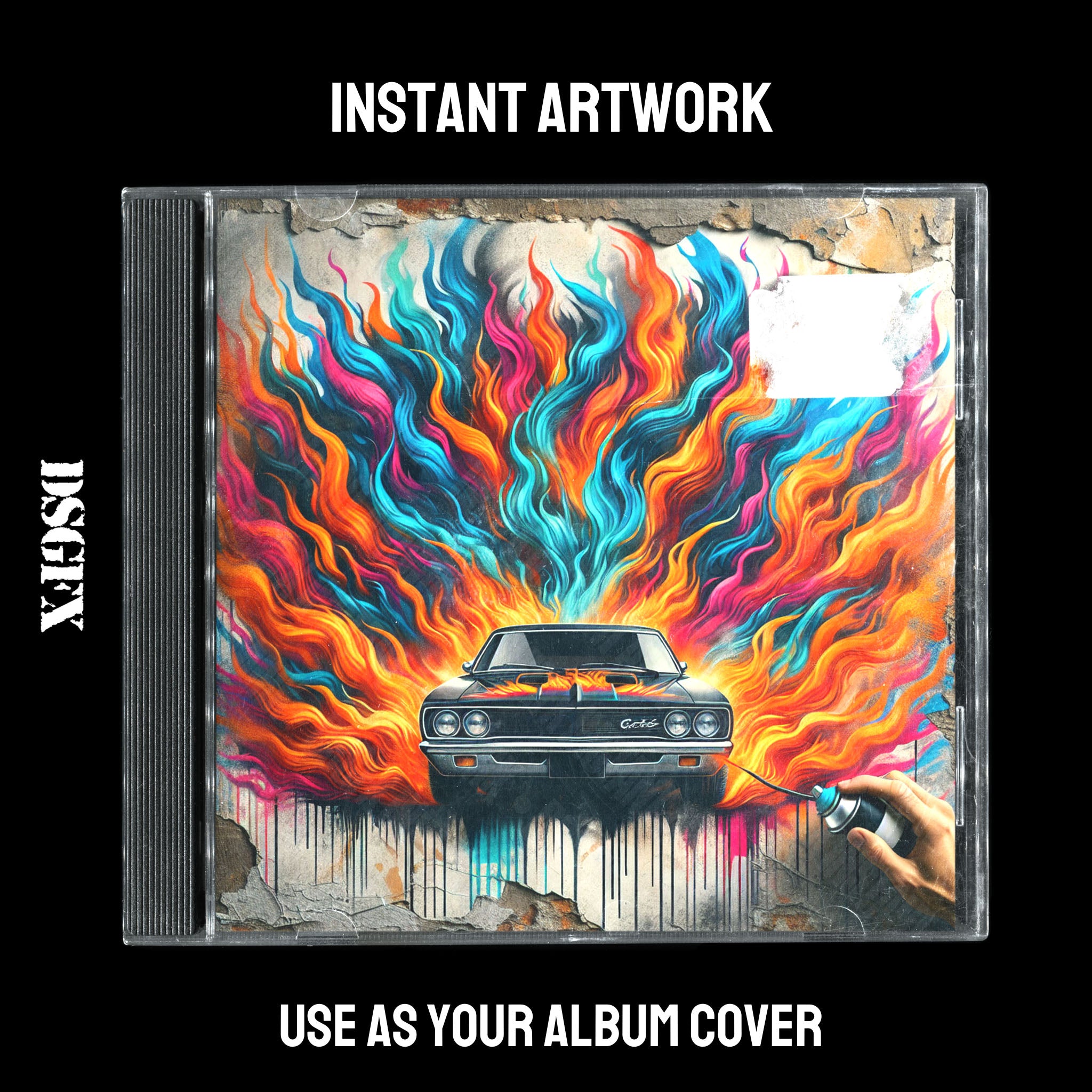 Vibrant Aerosol Fantasia