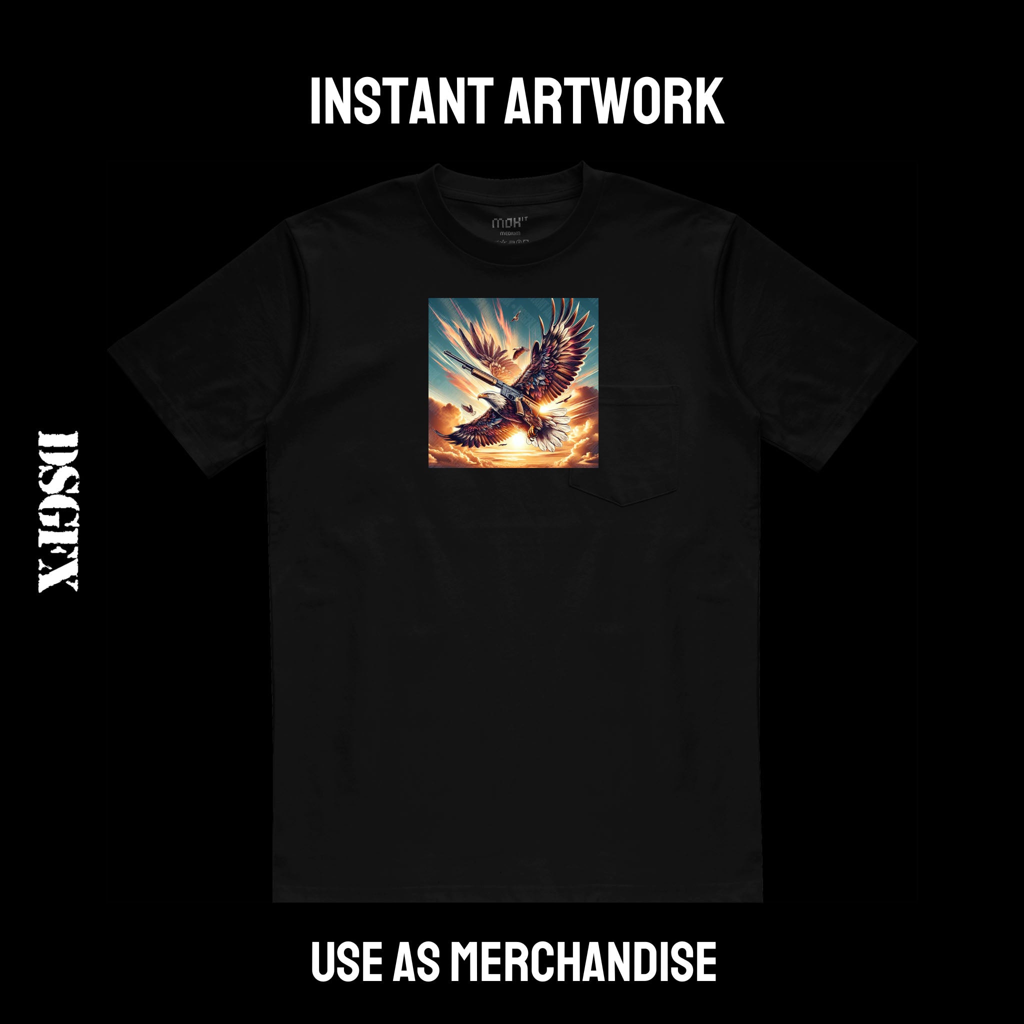 Eagle's Flight with Revolver