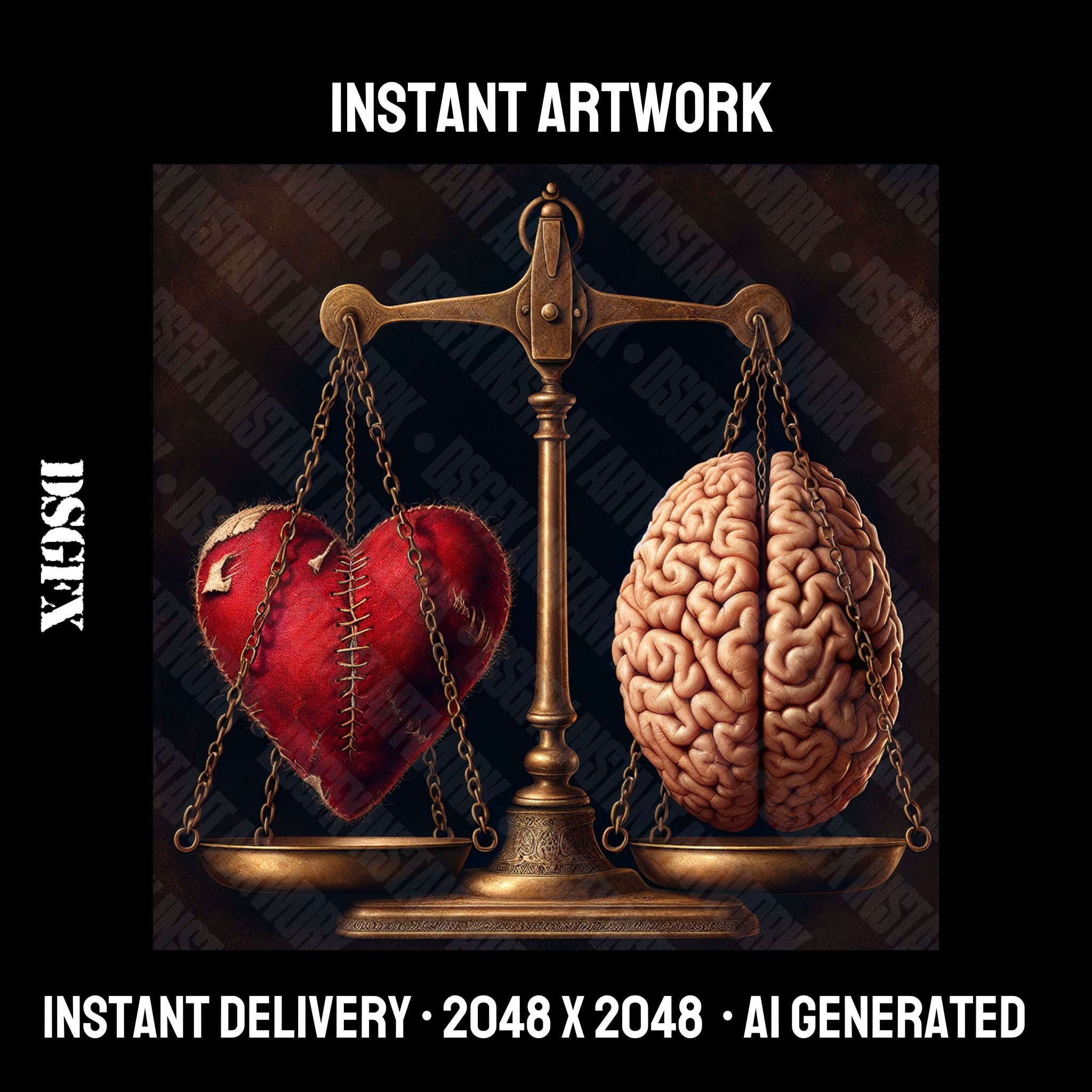 Heart and Brain Balance Artwork