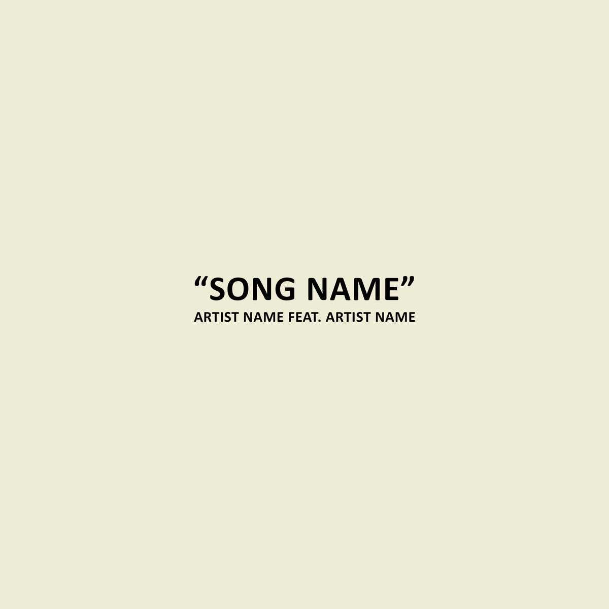 Custom Text Cover Art - DontSleepGFX