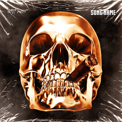 Gold Mask Skull II