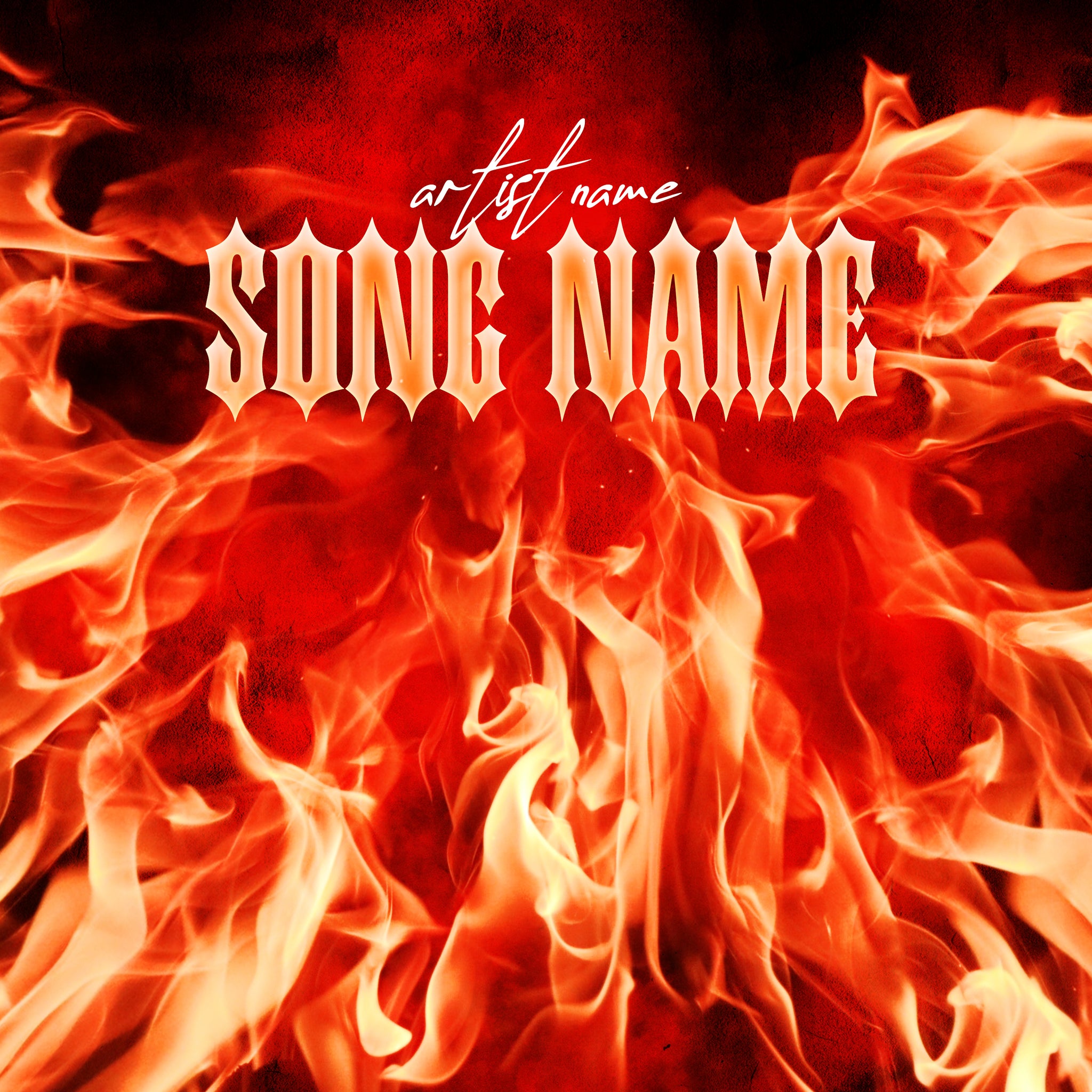 Cover Art On Fire