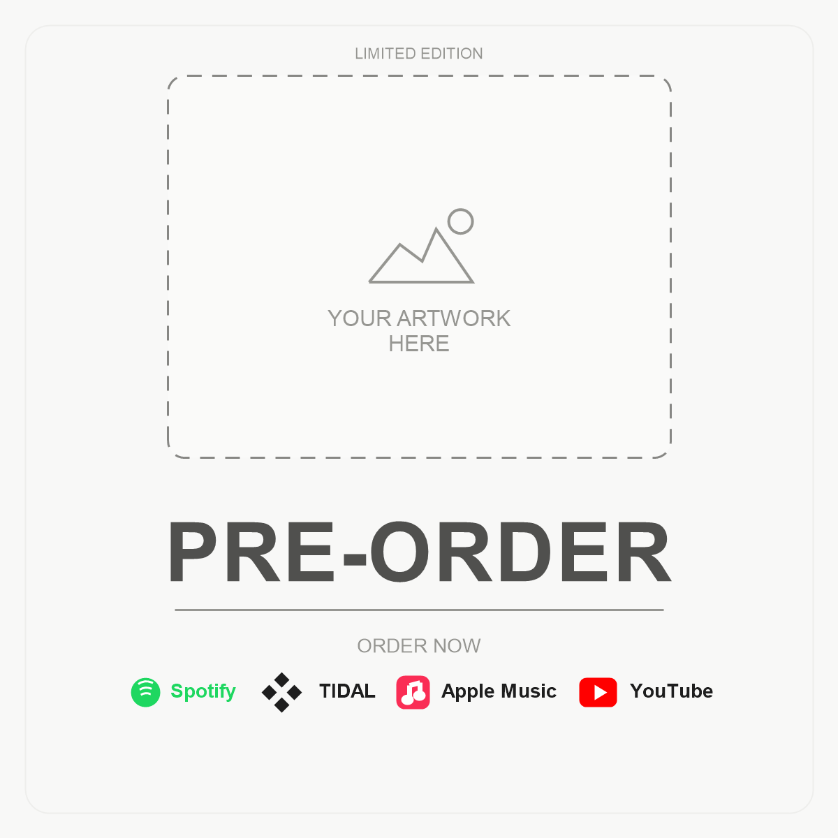pre order graphic reference template