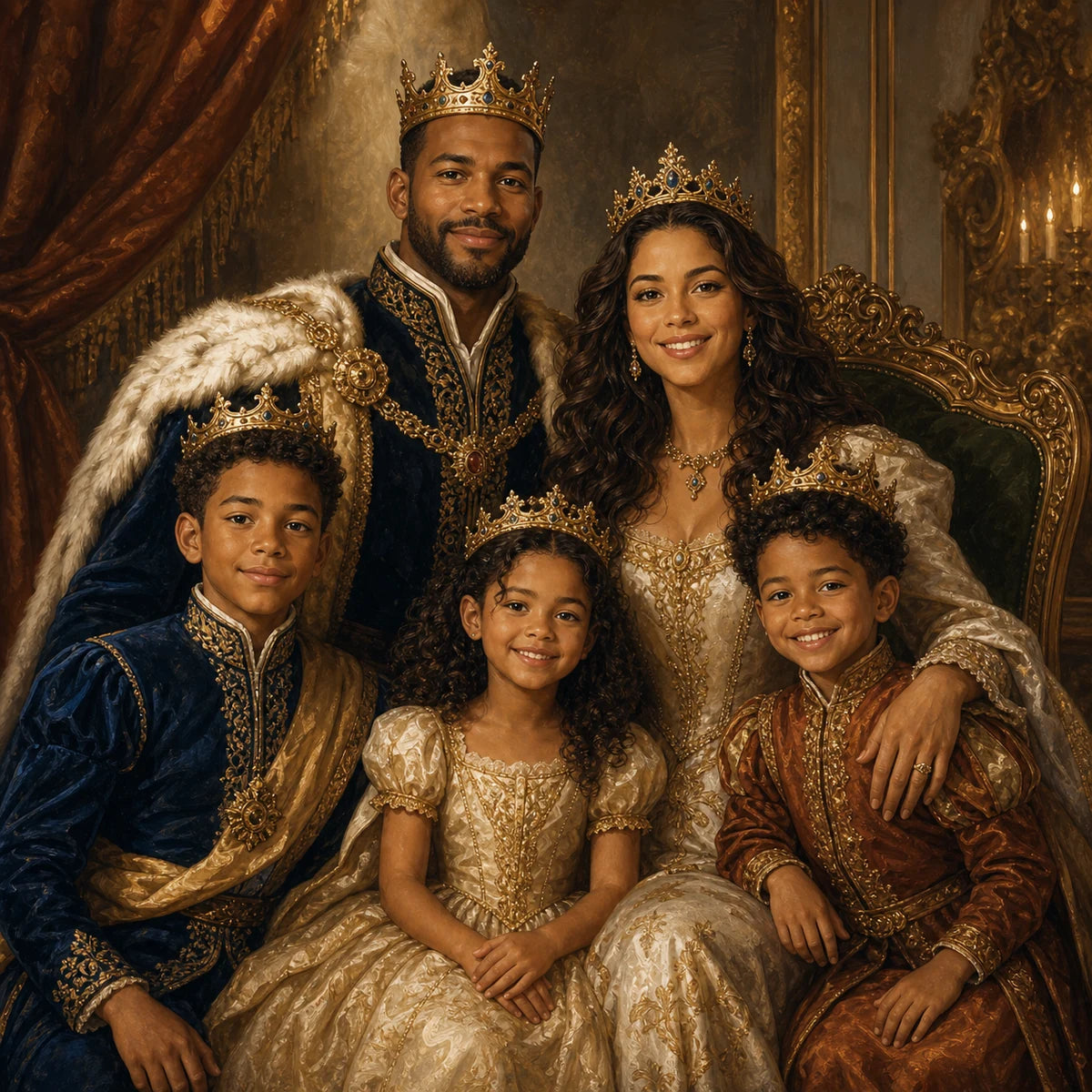 Royal Family Portrait family portrait style example